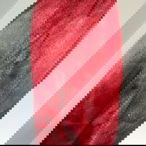 Κόκκινα σατέν βερμούδα με σχέδιο φίδι σαν καινούργια