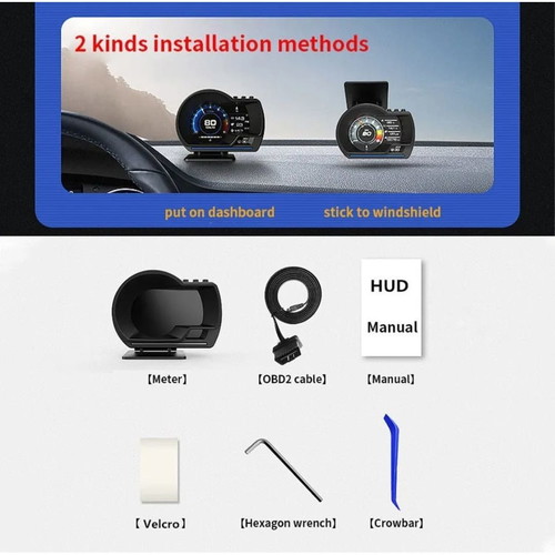 OBD Display PRO HUD with OBD2 and GPS diagnostics