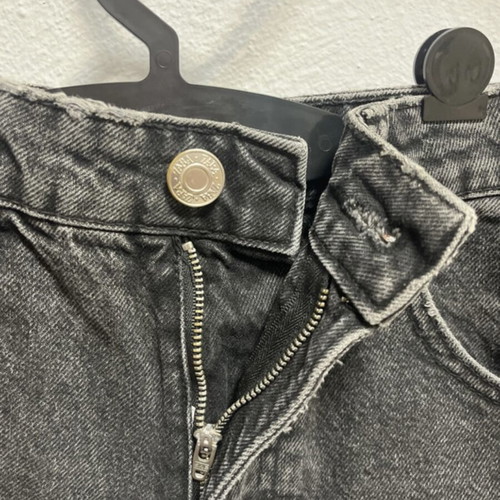 Zara black denim shorts like new, size S