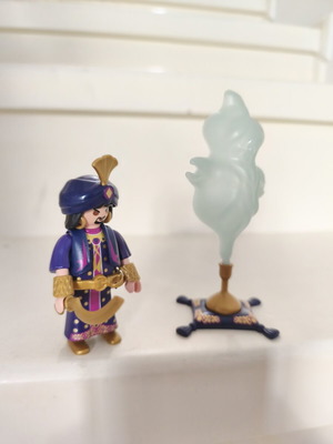 Playmobil wizard with genie like new