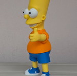 Bart Simpson figure new