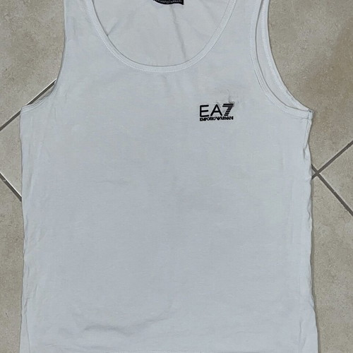 EA7 Emporio Armani tank top, white, size M