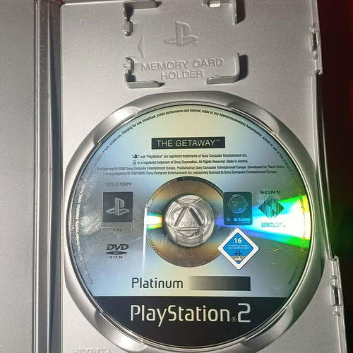 The Getaway Platinum PS2 used, no manual