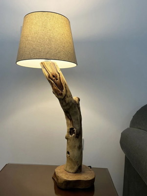 Χειροποίητο table lamp καινούργιο με εσωτερικό καλώδιο