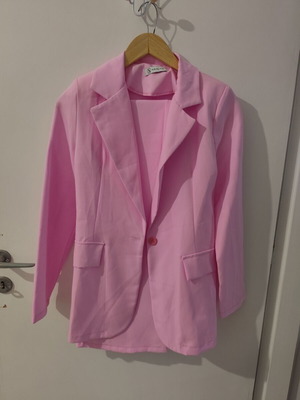 Decoro pink suit set new, summer-autumn