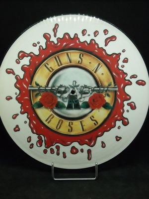 Guns 'N' Roses 33" Vinyl Record 1992 Used, Metal