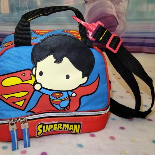 Superman insulated lunch bag, shoulder strap, 4.5lt