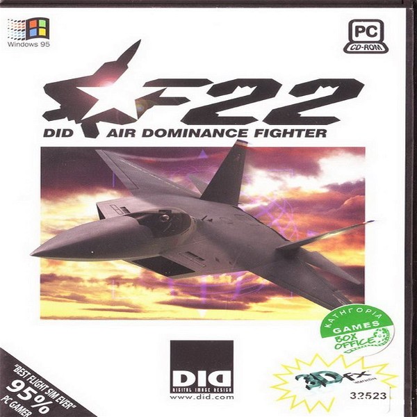  F22 DID AIR DOMINANCE FIGHTER  - PC GAME