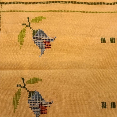 Table linens used, pack of 2, 1970s monastery from Crete