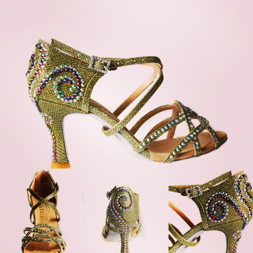 Dance shoes new, leather, handmade, sizes 37 and 38