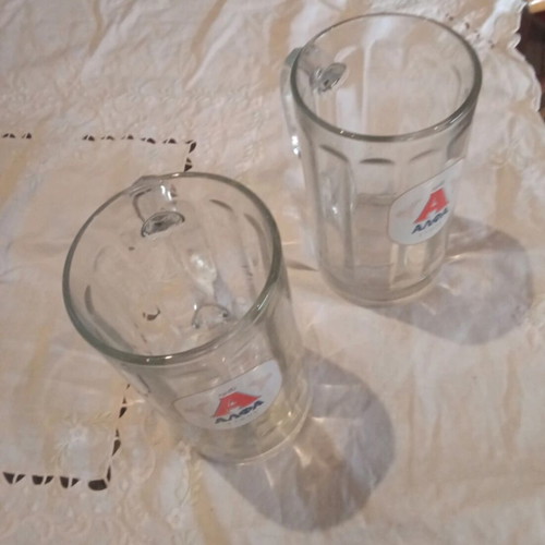 Beer glasses like new, 0.5 liters each