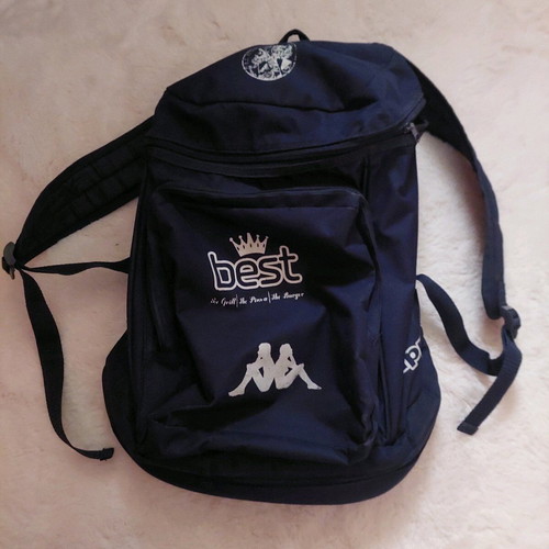 Kappa training bag like new, blue, with three compartments