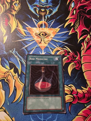 Red Medicine Yu-Gi-Oh! card used