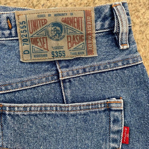 Diesel vintage skirt W31 blue like new