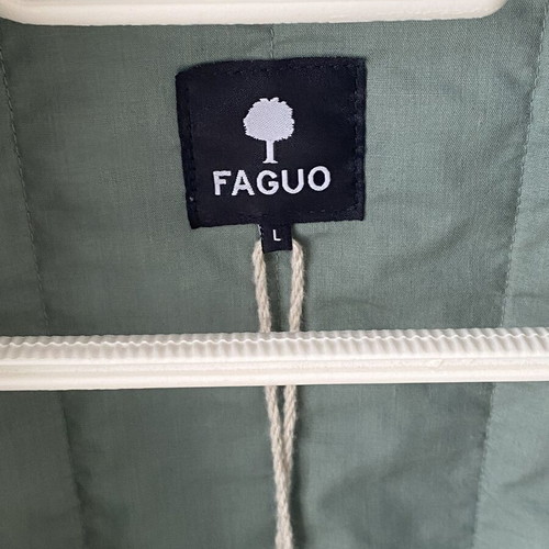 Faguo men's jacket new, turquoise, size L