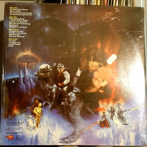 Star Wars The Empire Strikes Back 1980 vinyl sealed new