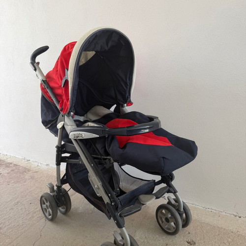 Peg Perego reinforced baby stroller used