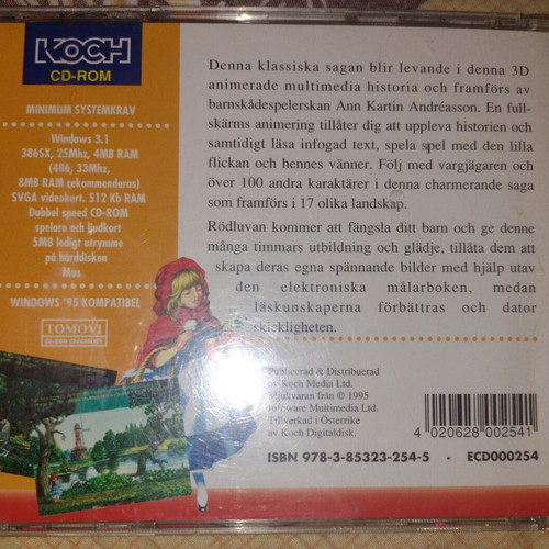 Interactive CD, Little Red Riding Hood, new