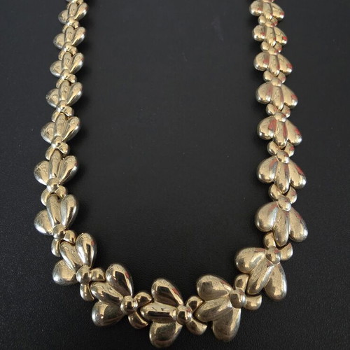 Women's gold-tone metal necklace
