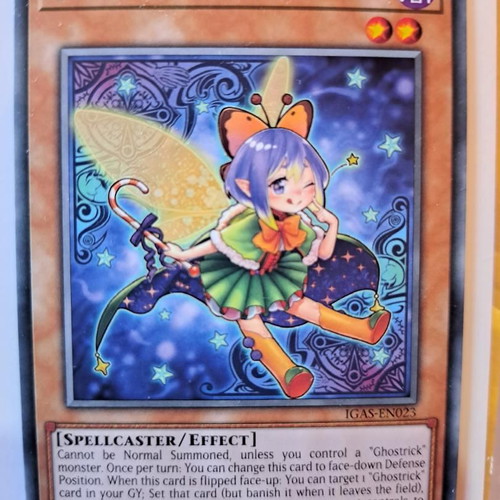 YUGIOH Ghostrick Fairy κάρτα 1ης έκδοσης καινούργια