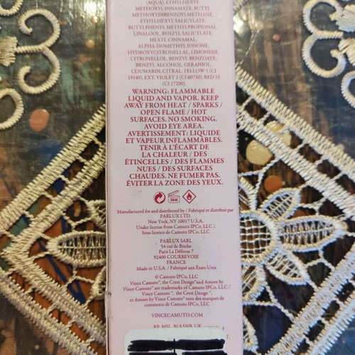 Vince Camuto Amore Eau de Parfum Rollerball Mini Perfume 6ml new