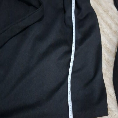Midi Elastic Dress with Stripes and Zipper XS/S like new