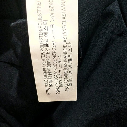 Zara tailored cigarette pants like new, black size M