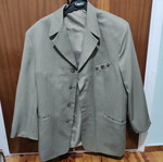 Women's beige jacket used size large