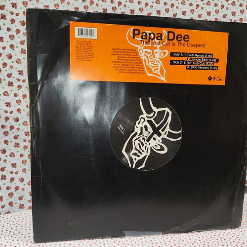 Papa Dee The First Cut Is The Deepest vinyl record used, hip-hop