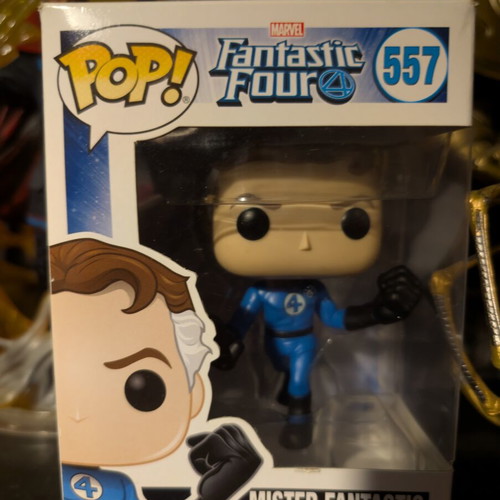 Mister Fantastic Funko Pop 557 like new