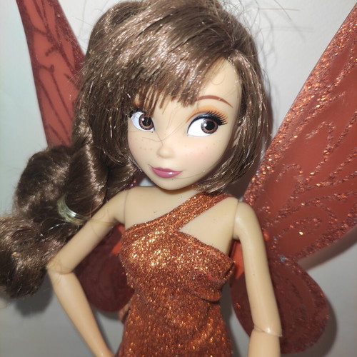 Disney Store Fairies 2015 Fawn Flutter Wings Doll new, 27 cm height