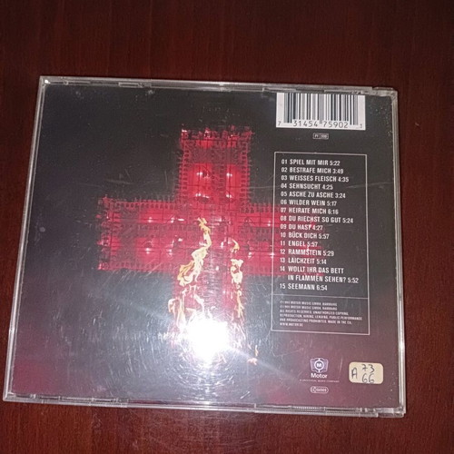 Rammstein Live Aus Berlin CD like new, metal