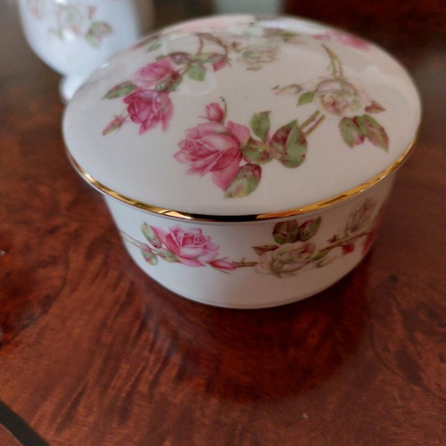 Ansley England porcelain set of 3 pieces used