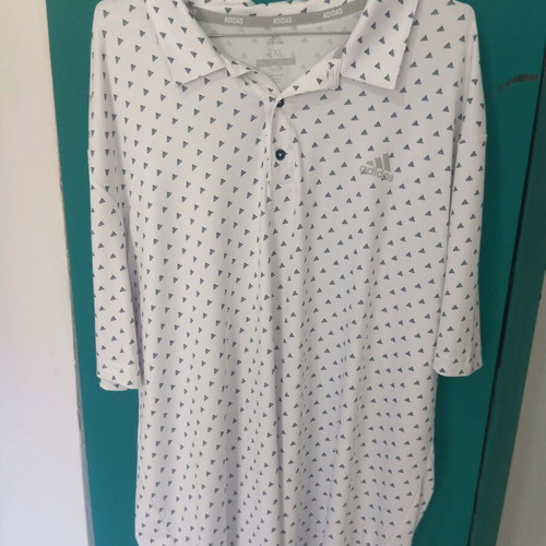 Adidas Golf Polo 2XL like new, white