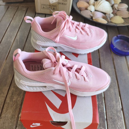 Nike Air Max sneakers, pink and white, size 36.5