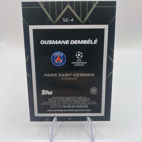 Ousmane Dembele Shadow Etche Case Hit card like new