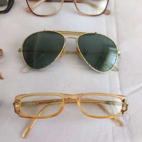 Eyeglass frames used, pack of 8 with lenses