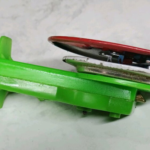 Vintage Panigyriotiko toy like new with spinning disc and sparks