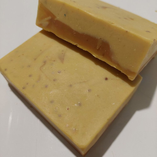 Handmade soap with gojiberry and coconut milk new