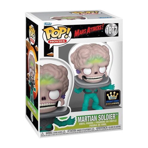 Mars Attacks POP! Animation Vinyl Figure Soldier 9cm new