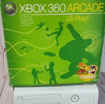 Microsoft Xbox 360 console white used, boxed
