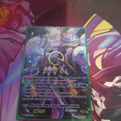 Cardfight Vanguard Isabelle SSP card