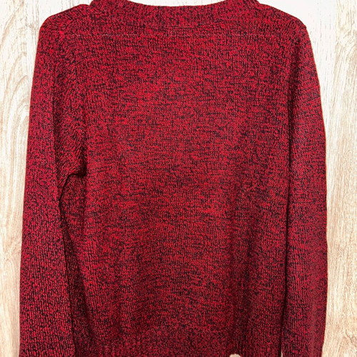 H&M light sweater used, medium, red