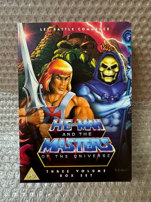 He-Man and the Masters of the Universe DVD трилогия като нова, английски с субтитри