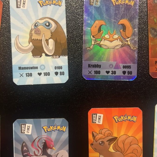 Pokémon metal caps set of 22 used, NRG
