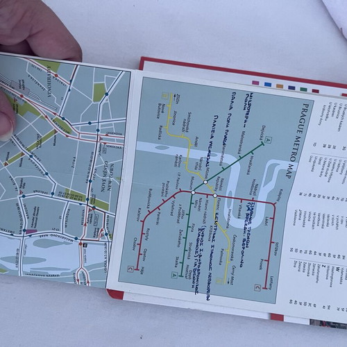Pocket Travel Guides Prague and Vienna used, English