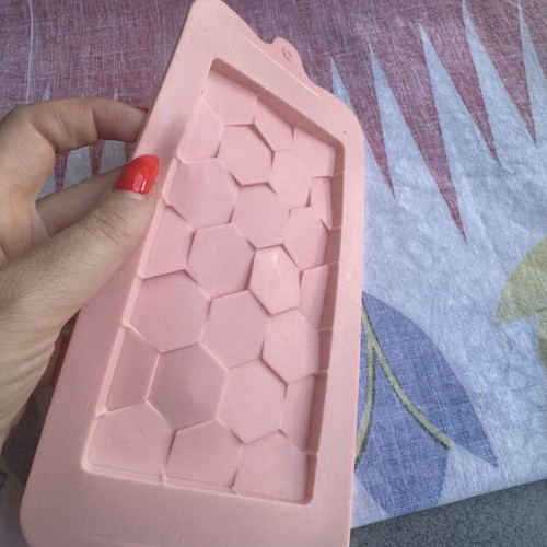 Silicone molds for candles like new, set of 7 chocolate designs