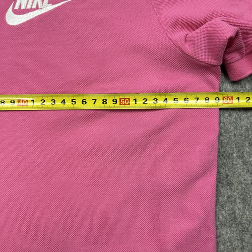 Nike Swoosh Polo shirt used, size L, fuchsia pink, unisex