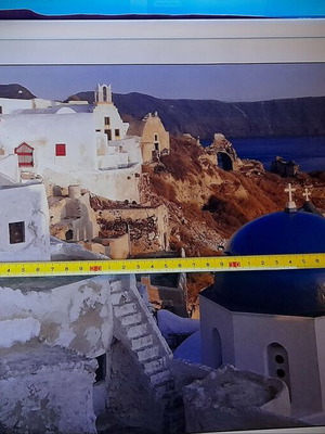 Georges Meis Artistic Photographs Set of 2 Santorini Summer