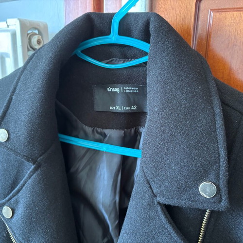 Biker jacket Sinsay like new, black, size XL
